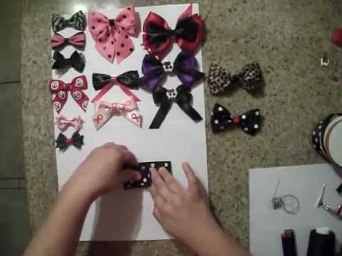 How to make a bow without Needles or Hot glue!! How to make a bow without Needles or Hot glue!!