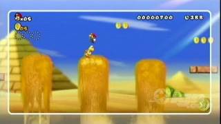 New Super Mario Bros. Wii Nintendo Wii Guide-Walkthrough - Walkthrough: World 2-1 Star Coin