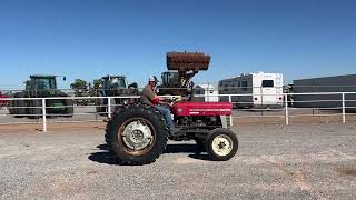 Entz Auction \u0026 Realty – LOT 9096 - MASSEY FERGUSON 135 TRACTOR