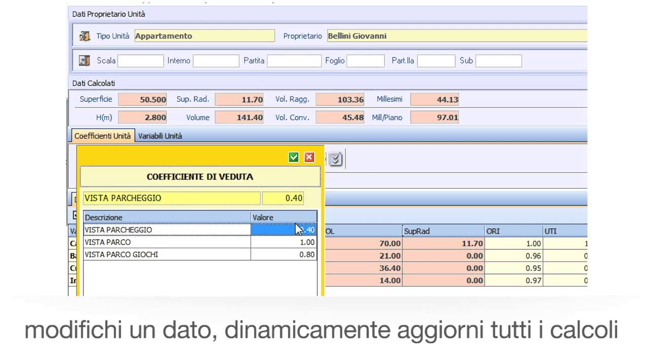 Software Tabelle Millesimali Condominio - EsiMus- Highlights (ACCA ...