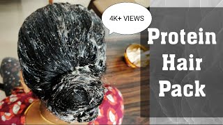 DIY FLAX SEED HAIR PACK ❤️ Protein Hair Pack For Silky, Smooth, Long and Healthy Hair ❤️ In English