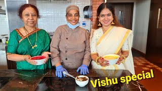 Happy Vishu 🎉| cooking Vishu specialities with the superstar Chef Latha