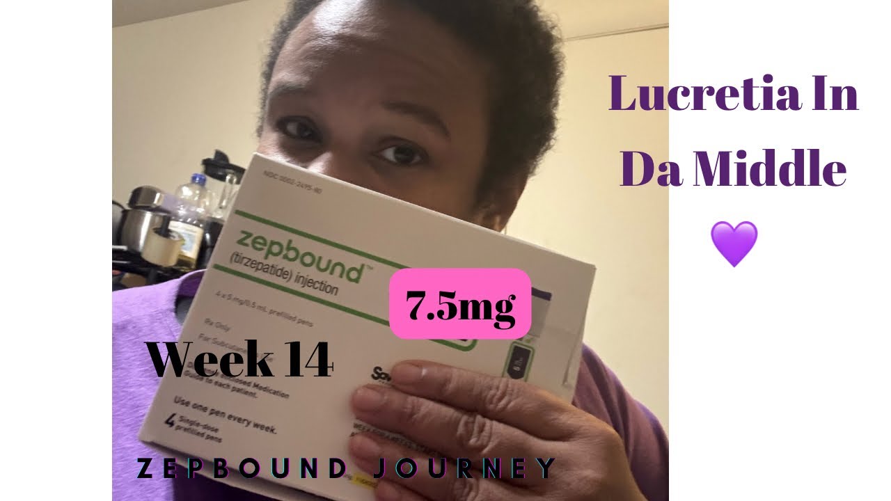 Zepbound Journey Week 14 7 5mg Dose Youtube