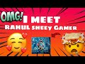 Finally I Meet Rahul Shetty Gamer First Time 😱 Kroz_ff 🔥 -garena free fire #garenafreefire