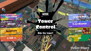 【Splatoon3】X Rank | Tower Control #10