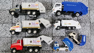Various Sizes and Brands Garbage Truck Collection in the BOX