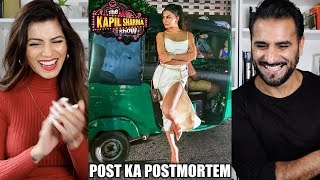 JACQUELINE FERNANDEZ - THE KAPIL SHARMA SHOW - POST KA POST MORTEM | Saif Ali Khan | REACTION!!