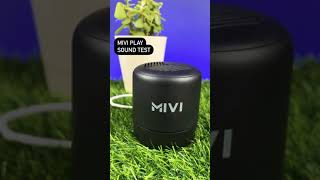 MIVI Play Bluetooth Speaker Sound Test