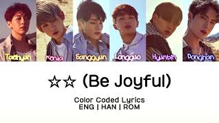 [HAN/ROM/ENG] JBJ - ☆☆ (Be Joyful) COLOR CODED LYRICS