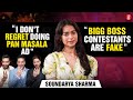 Soundarya Sharma on Pan Masala Ad with SRK, Akshay, Ajay, Feeling Unsafe, Prank, Troll & Housefull 5