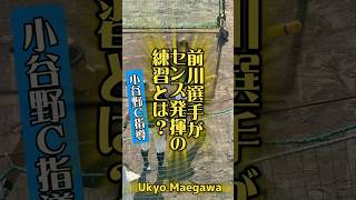 前川選手の類まれな打撃センス #秋季キャンプ で垣間見られました 24.11.8 #阪神 #阪神タイガース #プロ野球 #小谷野栄一 #前川右京 #智辯学園 #バッティング #打撃練習 #置きティー