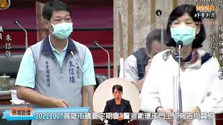 20211007高雄市議會定期會~警消衛環部門工作報告與質詢