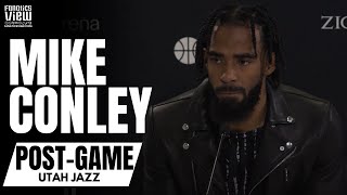 Mike Conley talks Respect for Miami Heat, How Jazz Can Improve After Miami Loss | Utah Post-Game