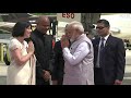 indian prime minister narendra modi lands in houston ahead of howdy modi event