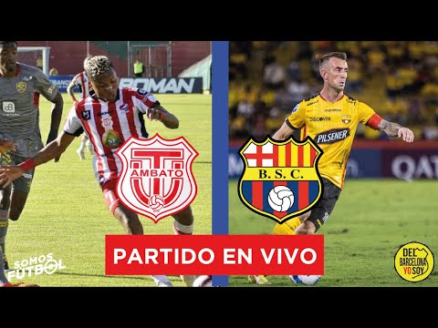 🔴 TECNICO UNIVERSITARIO Vs. BARCELONA SC | AUDIO BARCELONISTA EN VIVO ...