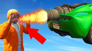Don't Get BURNED By The JET ENGINE! (GTA 5 Funny Moments)