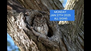 MONDAY JANUARY 27TH 2025 | ALL SIGNS | DAILY TAROT READING