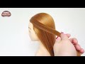 simple heart hairstyles 3 different half up half down hairstyles open hair hairstyle easy