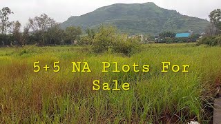 💥1 SOLD💥5+5 Guntha | NA plots for sale | in waksai | In society | 15 lacs per guntha negotiable |