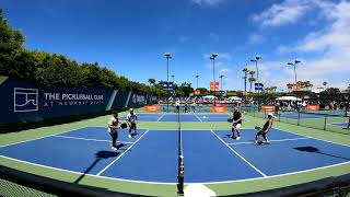 2022 USAPA Newport Men's Doubles Gold 5.0 19+ Daniel Leiderman Walter Lau Rob Hutchins Angus Lee 4K