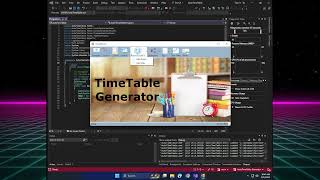 Auto TimeTable Generator Demo (Using Genetic Algorithm) | Free Source Code C# | Windows Form C Sharp