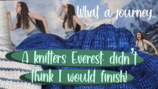 A Knitter's Everest: I knit 2 Petite Knit Patterns! #FridayTee #sundaytee || What a Journey....