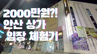 [삼바타] 2000만원대?! 안산 상가 경매 임장 체험기