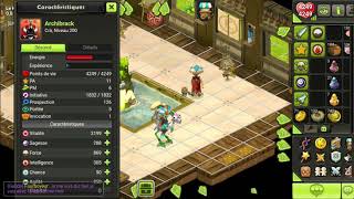 Cra terre 200 pvp, caracs/stuff/poutch (dofus touch)