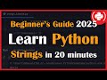 Python Strings - Tutorial for Beginners 🐍