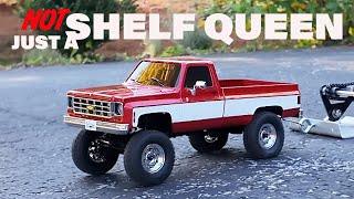 RC truck unboxing | FCX18 FMS 1:18 scale K10 Chevrolet pickup