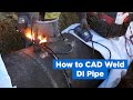 How to CAD Weld on Ductile Iron Pipe