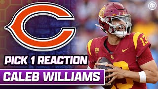 Instant Reaction to Chicago Bears Selecting USC QB Caleb Williams in NFL Draft |