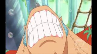 One Piece - Franky tries to impress Robin HD