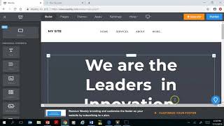 Screencast How to create a Website