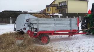 TYMATEK Ścielarka słomy do kurników i gęśników