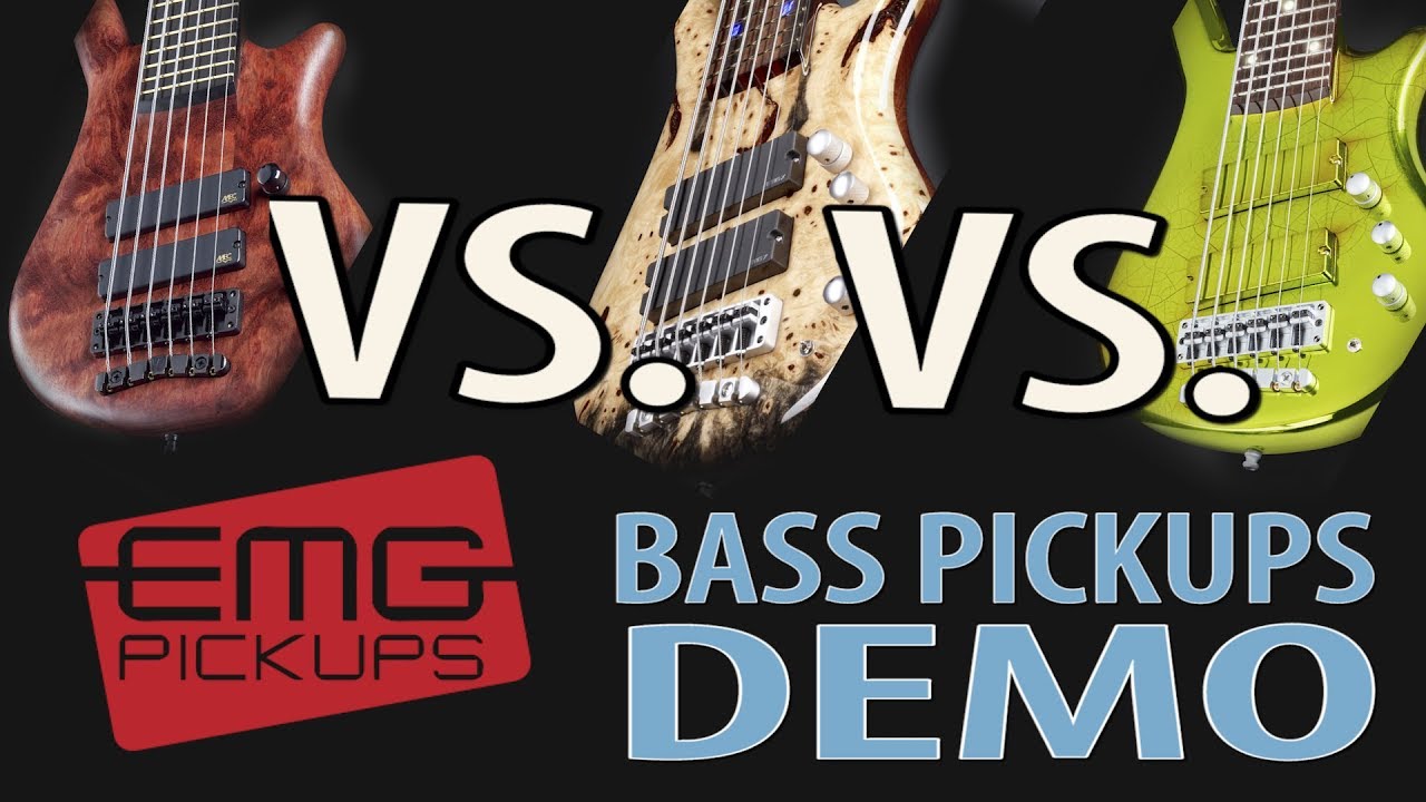 EMG Bass Pickups A/B Demo • Warwick Thumb Basses - YouTube