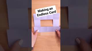 Endless Card tutorial #diy #papercraft #papercrafts #diycrafts #cardcraft #paperart