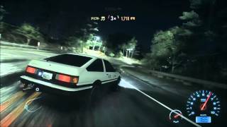 NFS2015X頭文字D ドリフト集