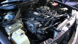 Supercharged 190e w201 first start