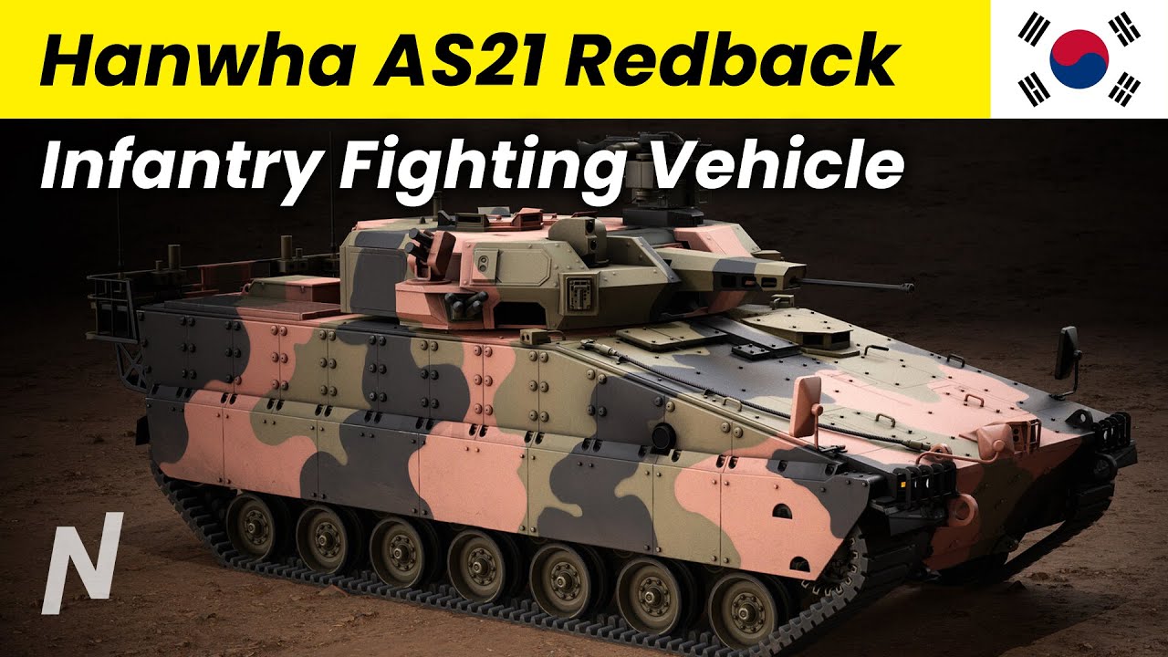 Hanwha AS21 Redback IFV | LAND 400 Phase 3 Infantry Fighting Vehicle ...