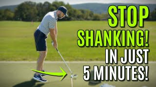 GOLF: How To Stop Shanking In 5 Minutes (DON'T MISS THIS FIX!)