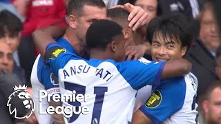 Joao Pedro's first-time effort makes it 3-0 for Brighton v. Man United | Premier League | NBC Sports
