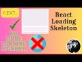 How to add React Loading Skeleton | Complete NextJs 13 for Beginners