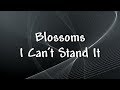 Blossoms - I Can't Stand It - Lyrics