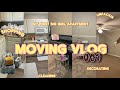 Moving Vlog Episode One: Empty Apartment Tour, Packing, Unpacking, Cleaning, Organizing