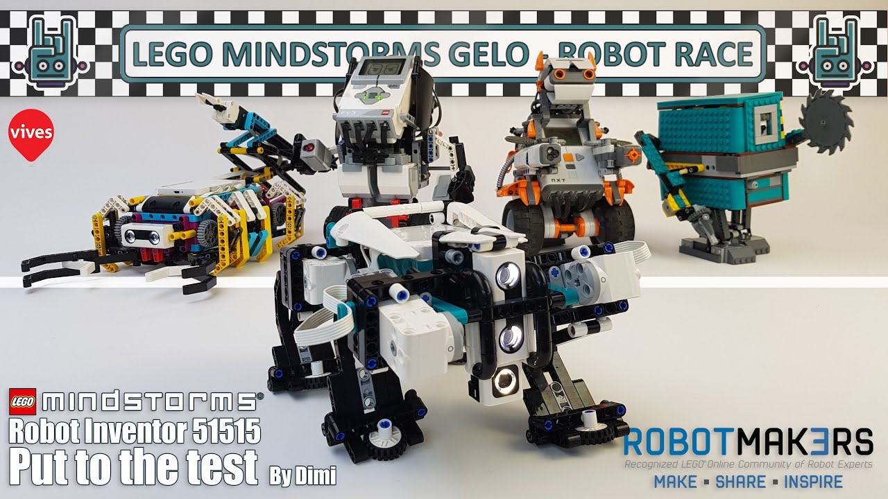 LEGO Mindstorms 51515 Robot Inventor GELO Robot-Race: Let's Put The ...