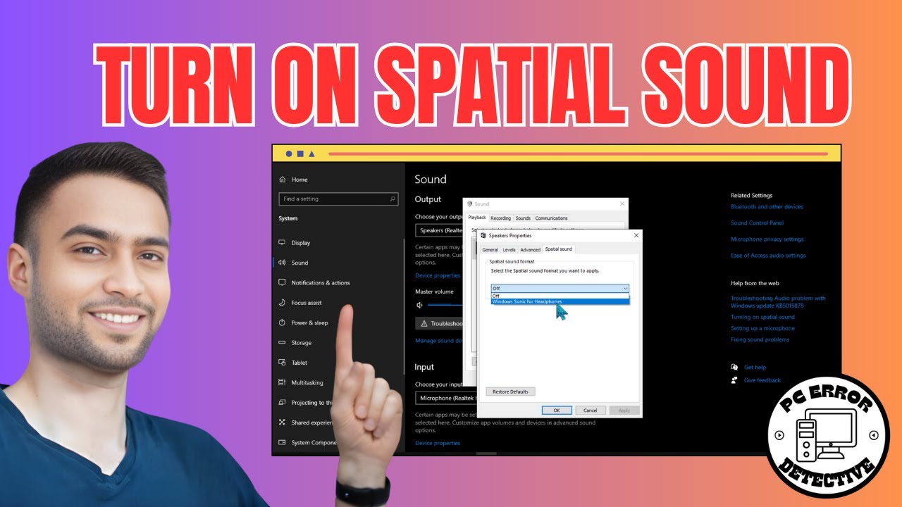 How To Turn On Spatial Sound In Windows 10 - Boost Your Audio Quality ...