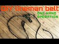 DIY - How to make a lineman’s belt