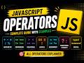 JavaScript Operators Masterclass 🔥 | All Operators Explained with Examples | Day
