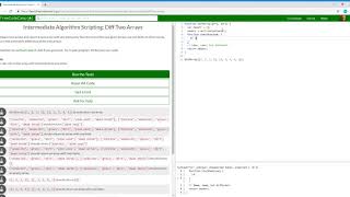 Intermediate Algorithm Scripting Diff Two Arrays Learn freeCodeCamp2/21